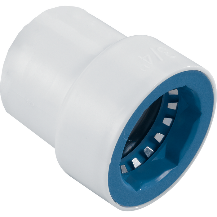 Hydro-Rain PVC-Lock® 08690 PVCL-437-131 Espiga de PVC de 1" x buje de bloqueo de PVC de ¾"