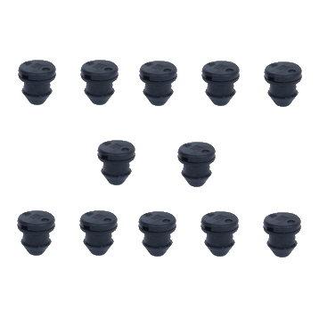 DIG Irrigation 10-019-B12 0.6 GPH black emitter with "O" Ring for the Maverick 12-Outlet Drip Manifold - Bag of 12