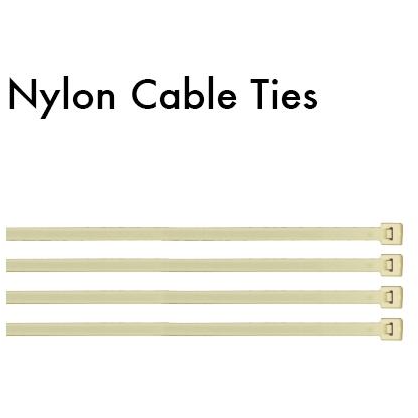 King Innovation - 46-308 - 8" Nylon Cable Ties, 100pc. Bag
