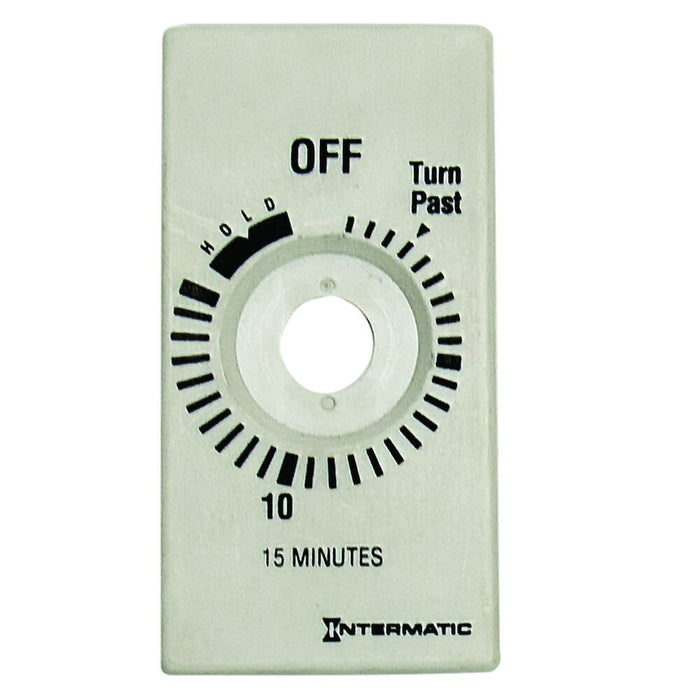 Intermatic - 148FD5054 - Plate for 15-Min with HOLD, White