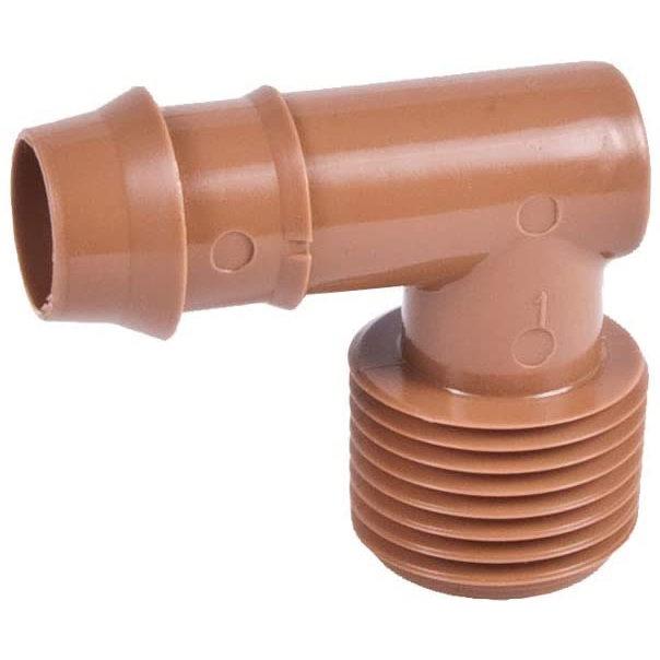 DIG 15-047 17 mm Barbed Elbow Adapter | Big Frog Supply