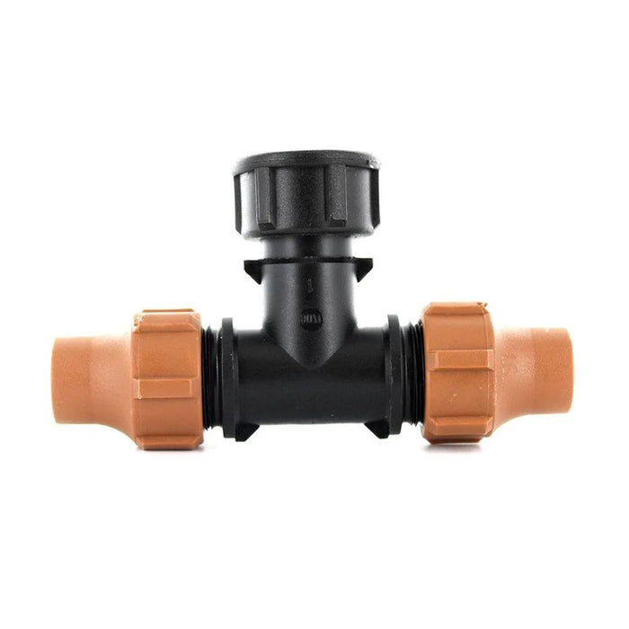 DIG Irrigation - 15-058 - Universal Nut Lock™  Swivel Tee x 3/4” FNPT with Washer .630", .700" and .710" OD
