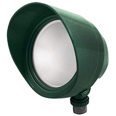 RAB Lighting BULLET12VG Foco LED, 12 W, 120 V, 5000 K, Verde Verde 