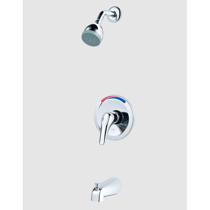 Pfister - LJ89-030C - Series 1-Handle Tub & Shower, Trim Only Chrome
