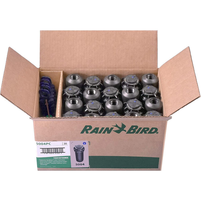 Rain Bird - 5004PC20-CASE - 4" Pop-Up Part Circle Rotor w/ 2.0 GPM Nozzles Pre Installed (20 Pack)