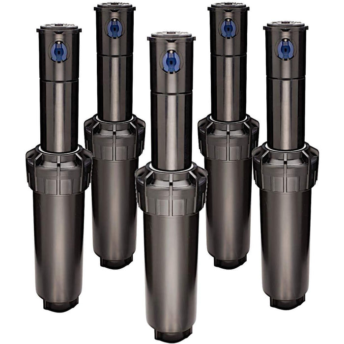 Rain Bird - 5004PC20 Rotor emergente de círculo parcial de 4" Boquilla de 2 GPM preinstalada (paquete de 5)