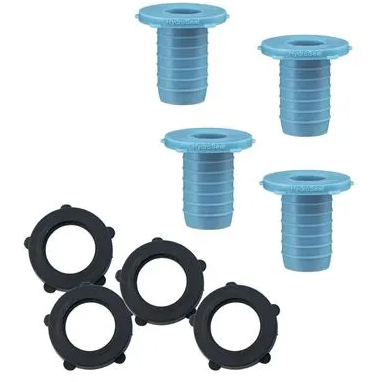 Orbit 26935 Hose Washer and HydroSeal 8 Pack; 4 HydroSeal washers and 4 standard washers