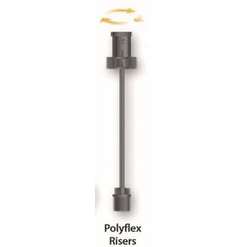 Rain Bird - SQADP12 - SQ Series Nozzle Adapter with 12" PolyFlex Riser