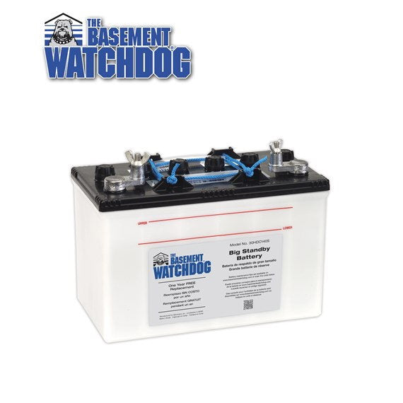 Glentronics The Basement Watchdog 30HDC140S Batería grande de celda húmeda