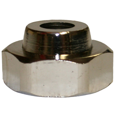 Prier - 310-1012 - Packing Nut - Brass - Nickel Plated for C-138 Hose Bibb