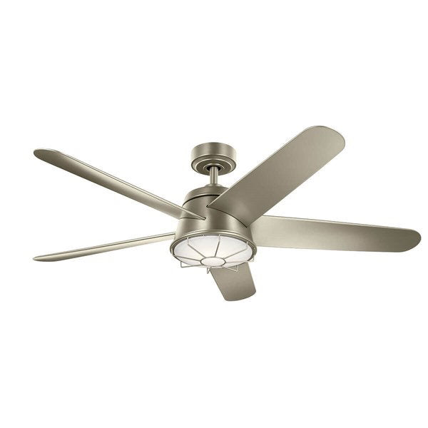 Kichler - 310072NI - Daya™ LED 54" Ceiling Fan Brushed Nickel