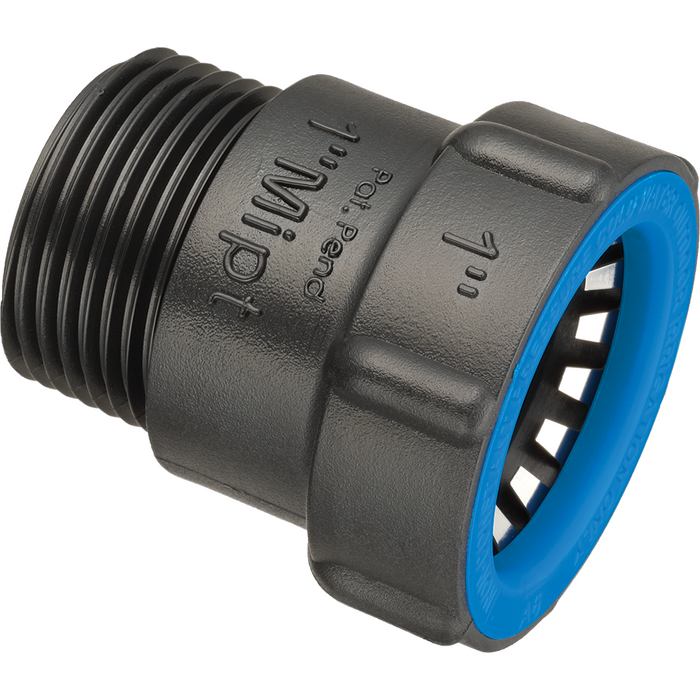 Hydro-Rain - BL436-010 - Blu-Lock® 1" BL x MIPT Adapter