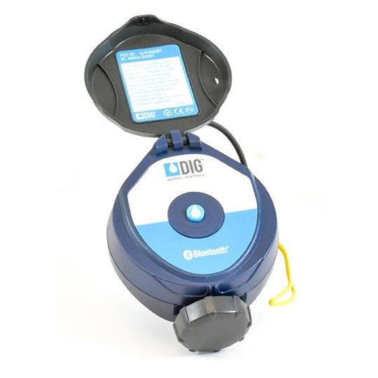 DIG Irrigation 410BT-200 Controlador Bluetooth a batería con válvula en línea de 2"