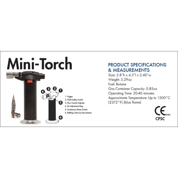 King Innovation - 43010 - Mini-Torch, 1pc. Card