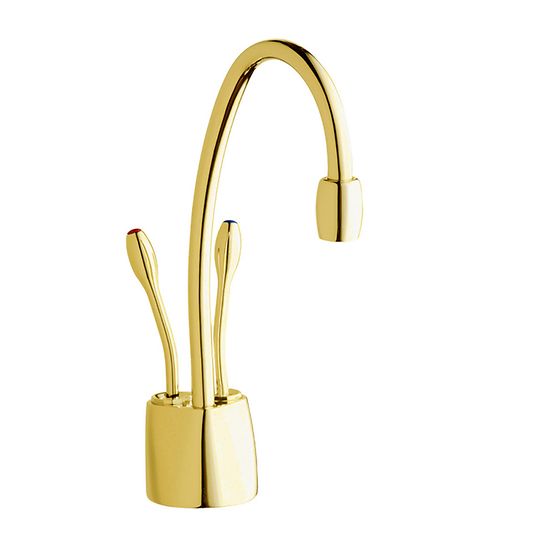 Insinkerator - 44252H - Indulge Contemporary Hot/Cool Faucet (F-HC1100-French Gold)