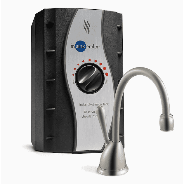 Insinkerator 44714A involucra el sistema dispensador de agua caliente instantáneo H-Wave (H-WAVESN-SS)