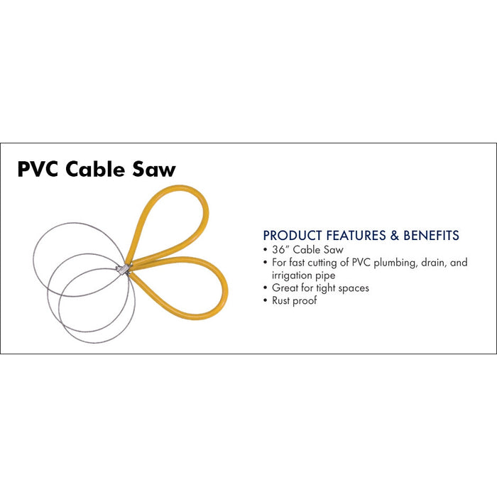 King Innovation - 46300 - Cable Saw, 1pc. Bag