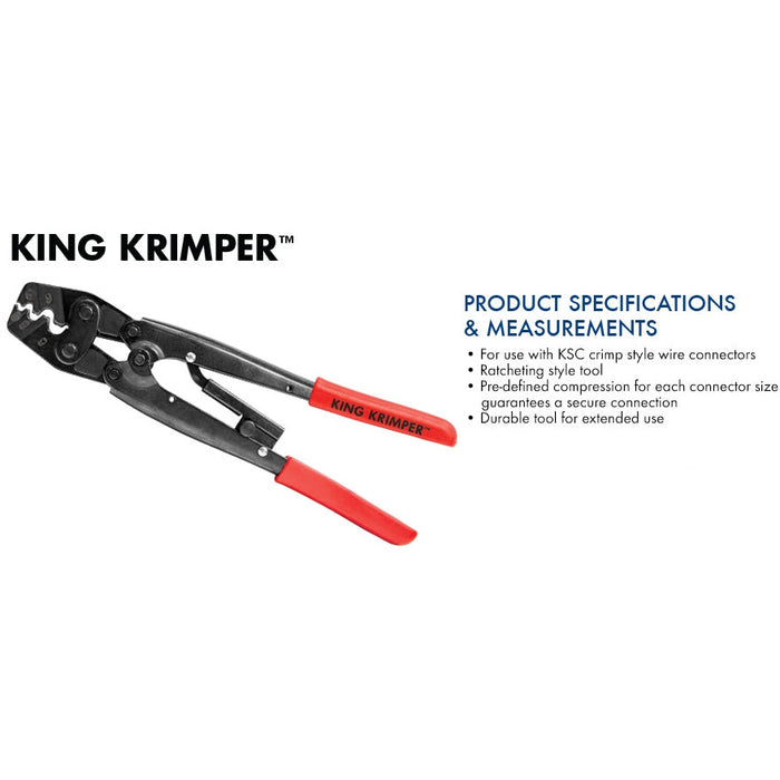 King Innovation - 46550 - King Krimper, 1pc. Card