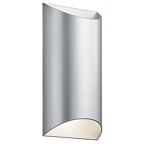 Kichler - 49279PLLED - Wesley 2 Light LED Wall Light Platinum