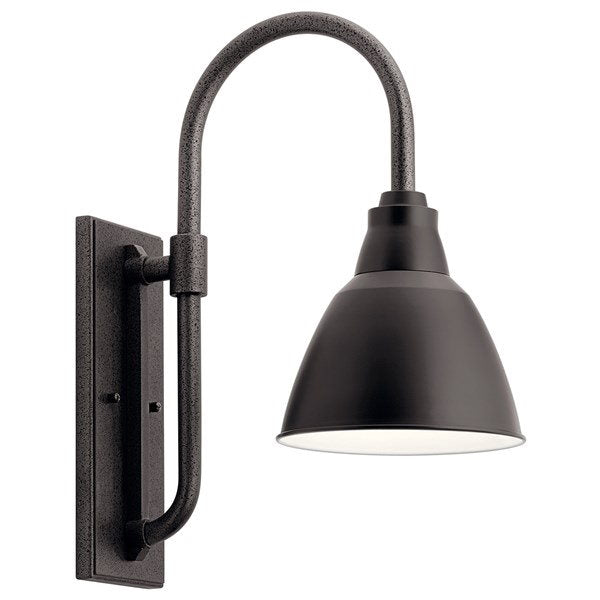 Kichler - 49836BK - Pellinord™ 10" 1 Light Wall Light Black