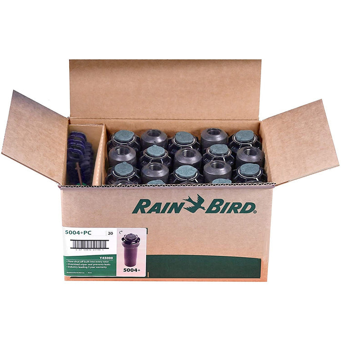 Rain Bird - 5004+PC-CASE - Adjustable 40-360 Degree Part-Circle, 4 Inch Pop-Up  (20 Pack)