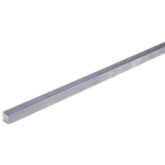 Prier - 524-2500 - Square Steel Rod - 1/4" C1018 - per inch
