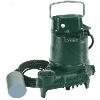 Zoeller 53-0001, M53 Mighty-Mate Cast Iron Effluent Pump Automatic