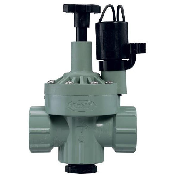 Orbit - 57020P - 1" FPT Automatic In-line or Angle Valve with Flow Control