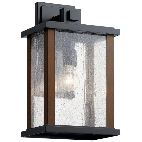 Kichler - 59018BK - Marimount™ 17" 1 Light Outdoor Wall Light with Clear Glass Black