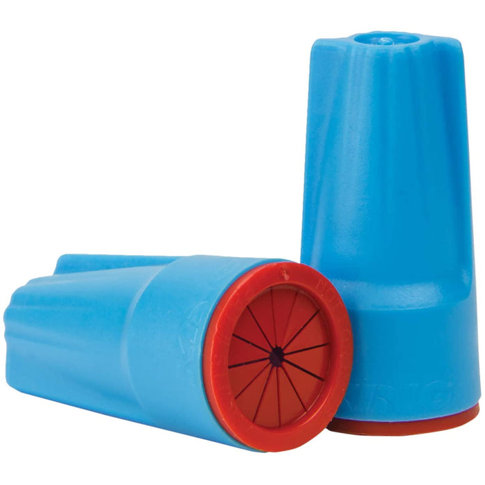 King Innovation - 62225 - DryConn Outdoor Electrical Wire Connector 20/Bag, Aqua/Red
