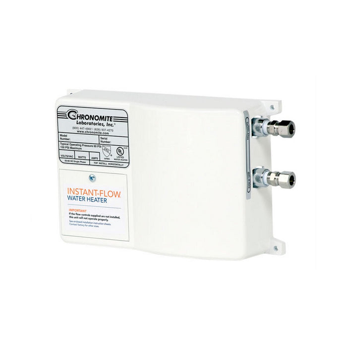 Calentador de agua sin tanque no termostático de punto de uso Chronomite SR-20L/208 Instant-Flow® SR