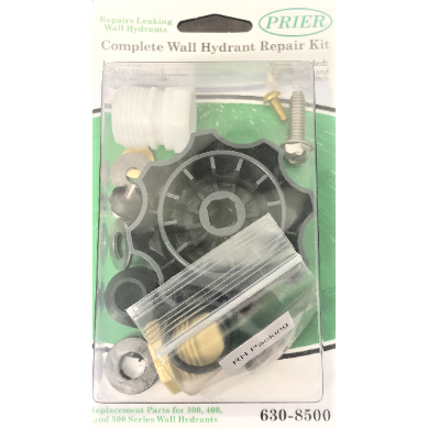 Prier - 630-8500 - Wall Hydrant Complete Service Kit