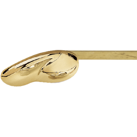 685 – Curved Tank Lever – Brass Finish
