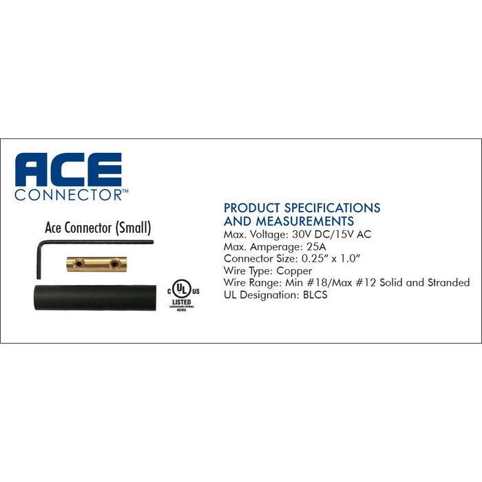 King Innovation - 90325 - ACE Connector (Small), 2pc. Bag