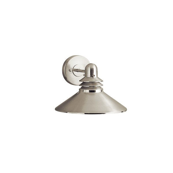 Kichler 9044NI Grenoble™ 1 lámpara de pared de níquel cepillado