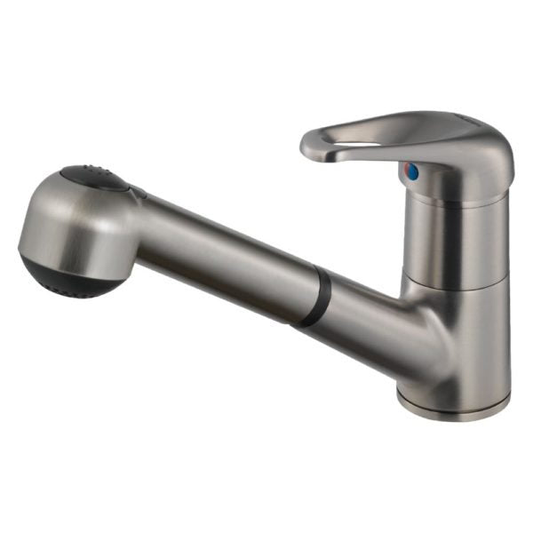 Hamat -  ALPO-1000-BN - Allegro Pull Out Kitchen Faucet, Brushed Nickel