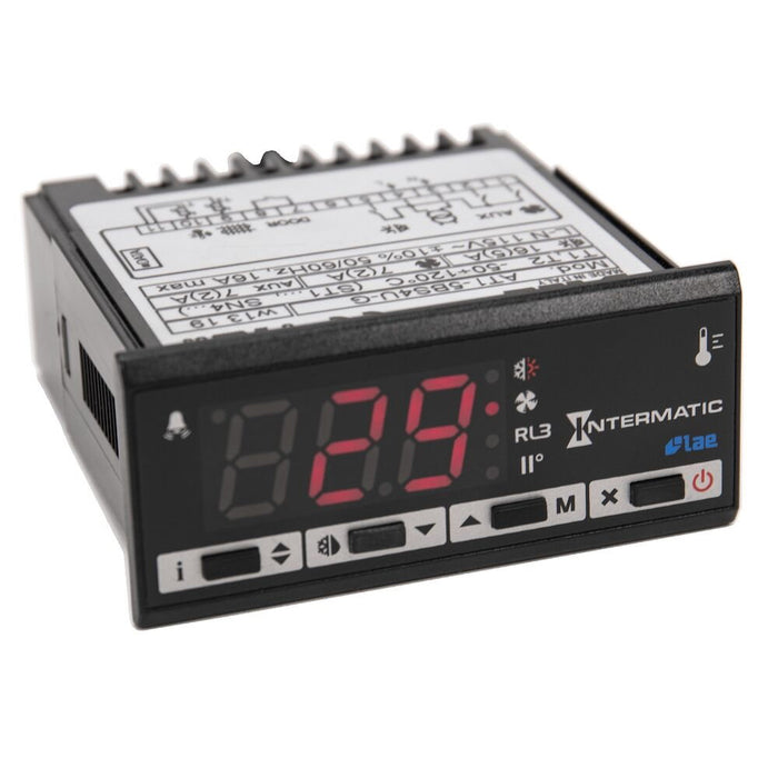 Controlador de refrigeración Intermatic AT1-5AS5E-GI, 1 sensor NTC/PTC, 230 VAC