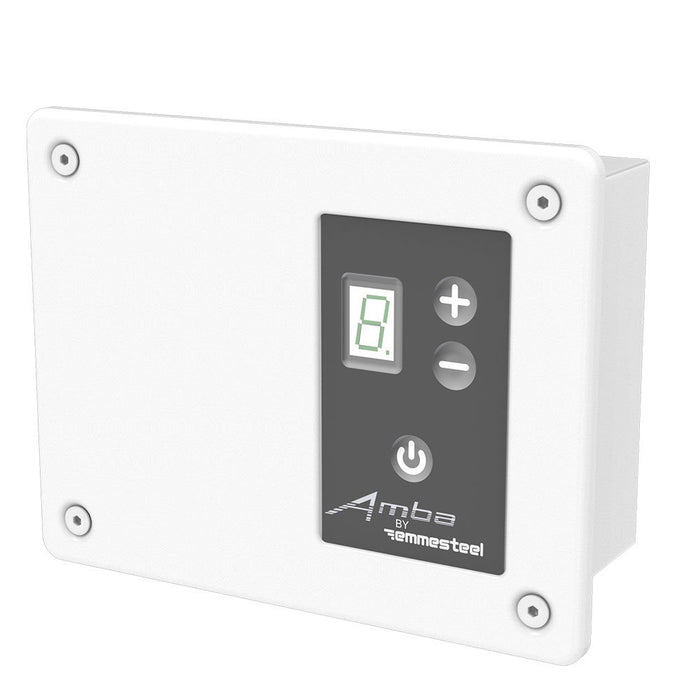 Controlador de calor digital remoto Amba ATW-DHCR-W - Blanco