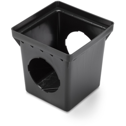 Rain Bird - DB9S2 - 9" Square Drainage Catch Basin - 2 Outlets