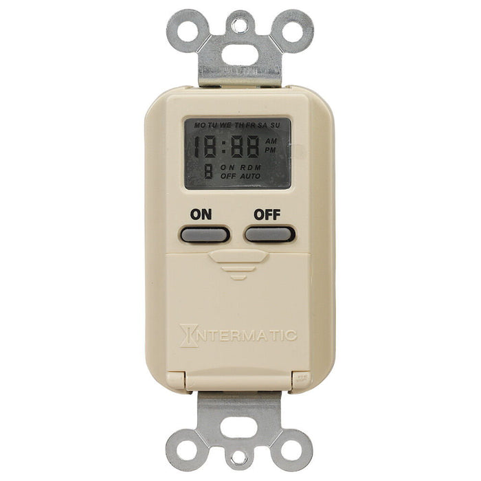 Intermatic - EI500C - 7-Day Standard Programmable Timer, Ivory