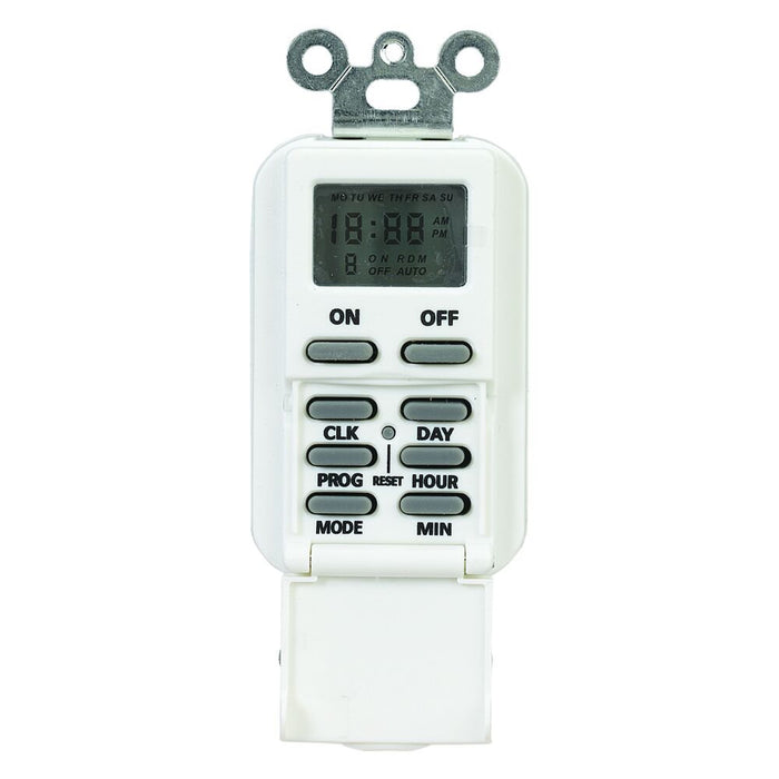Intermatic - EI500WC - 7-Day Standard Programmable Timer, White