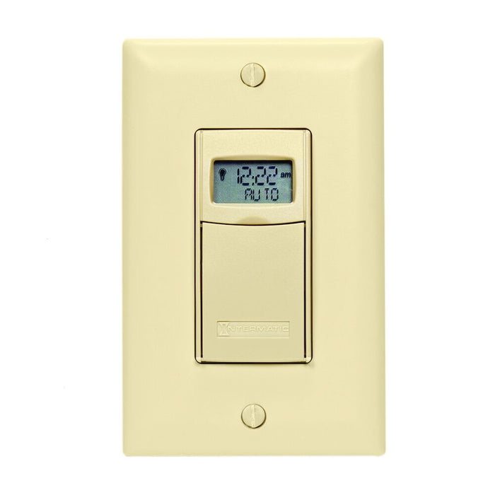 Intermatic - EI600C - 7-Day Heavy-Duty Programmable Timer, Ivory