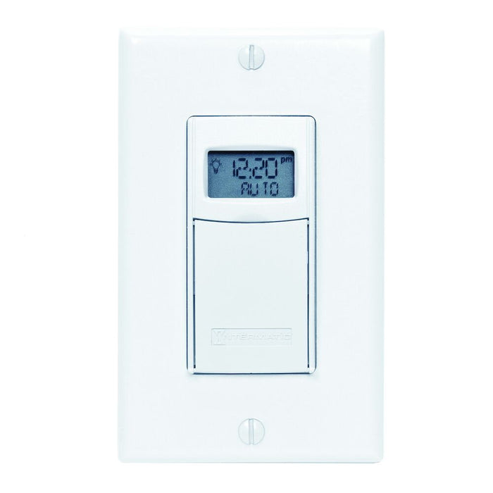 Intermatic - EI600WC - 7-Day Heavy-Duty Programmable Timer, 20A, White