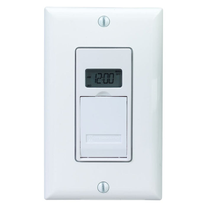 Intermatic - EJ600 - 7-Day Standard Programmable Timer, 12A, White