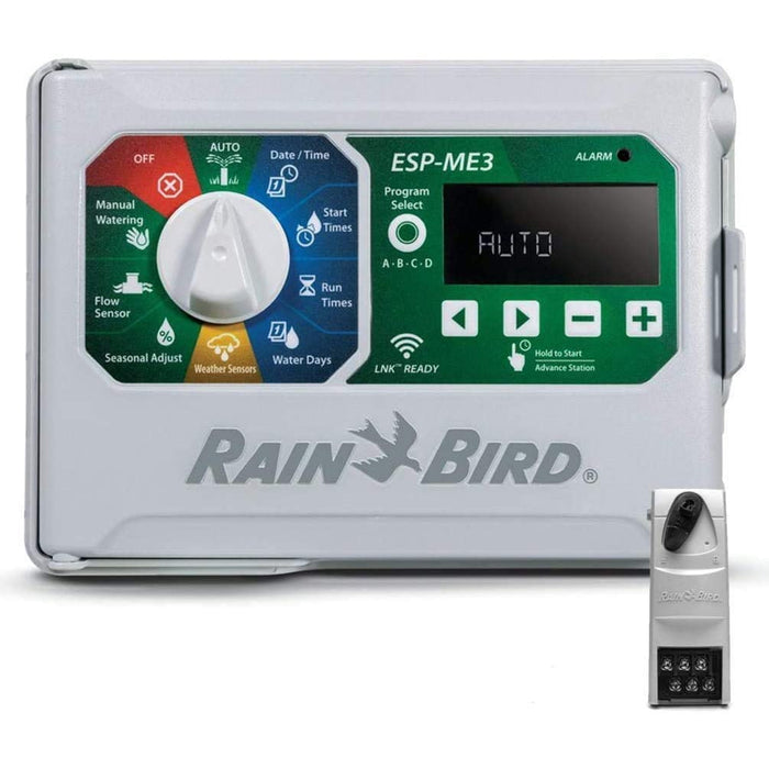 Rain Bird - ESP4ME3-ESPSM6 - 4 Station Indoor/Outdoor  (Bundled (1) ESPSM6 Module)