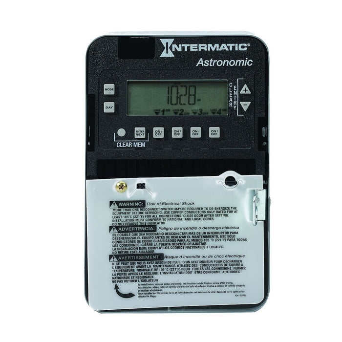 Intermatic - ET2845C - Astronomic 7-Day/365 Day 4-Circuit Electronic Control, 120-277 VAC
