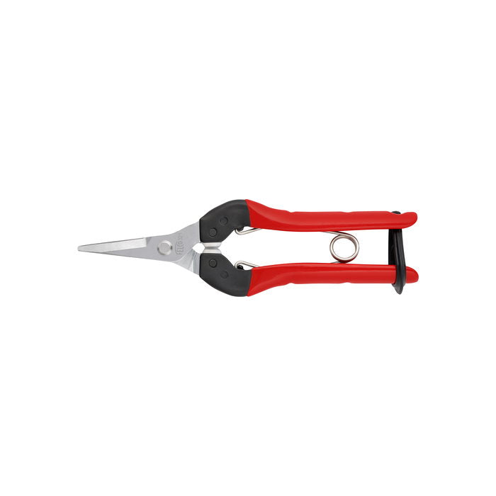 Felco - F321 - Harvesting Shear with Steel Handles, Straight and Chromed Blade