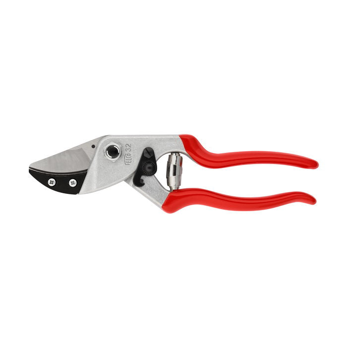 Felco - F32 - One-Hand Curved Anvil Model Pruning Shear