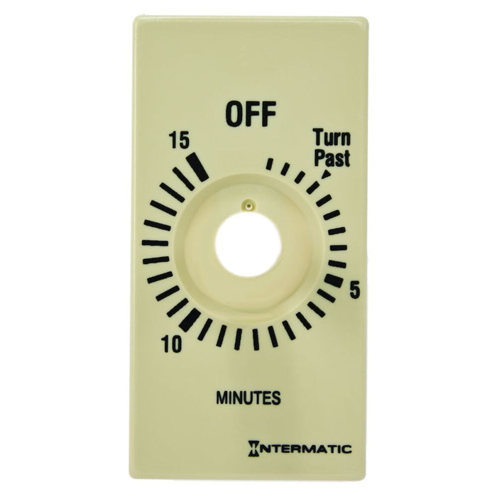Intermatic - FD15MP - Plate for 15-Min without HOLD, Ivory (FD15MC, FD415M)