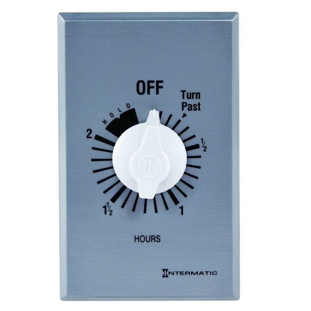 Intermatic FF32HH Spring Wound Countdown Timer, Commercial, Silver